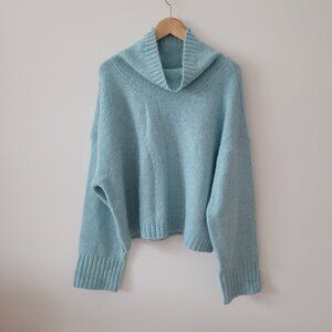 Pilcro Baby Blue Soft Sweater-XL